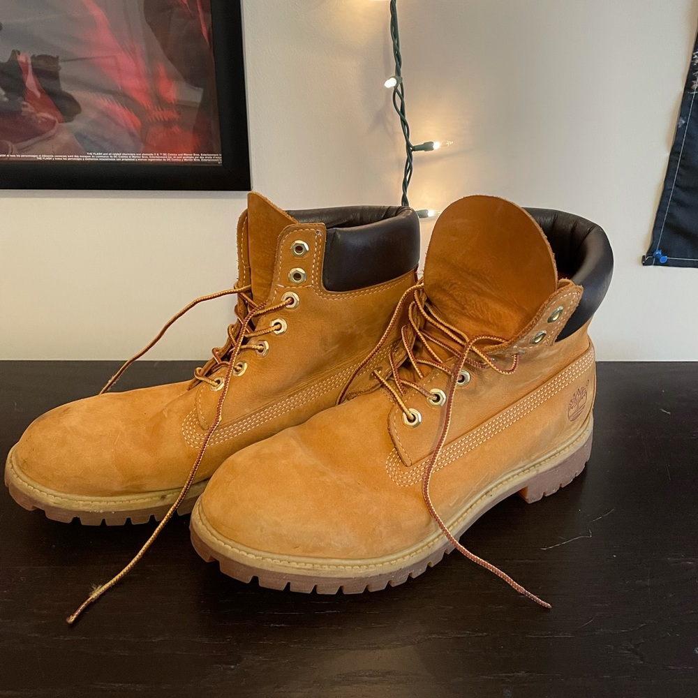 Classic Tan Timberlands